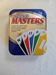 Fundex Phase 10 Edizione Masters. Latta in metallo.  Carte molto pulite.  - Foto 1 di 3
