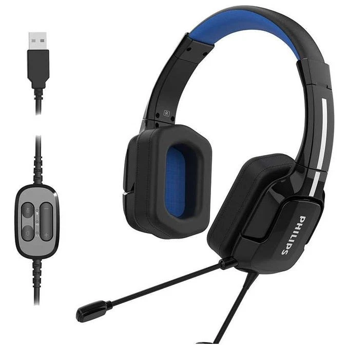 Philips 4000 series TAGH401BL/00 cuffia e auricolare Cablato A Padiglione Giocar - Immagine 1 di 4