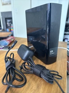 WD My Book 3TB Portable Hard Drive HDD WDBFJK0030HBK-04 w/ Power adapter/cable - Picture 1 of 5