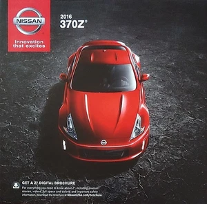 Nissan Z Verkaufsprospekt Mappe US 16 370Z Nismo Touring Roadster 2016 - Bild 1 von 1