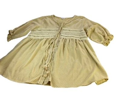 Blusa Caballete Verde Boho Bordada Detallada Crochet Mediana Foto 1 de 4