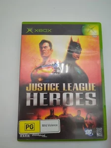 Justice League Heroes Xbox Original Complete With Manual DC Microsoft - Picture 1 of 6