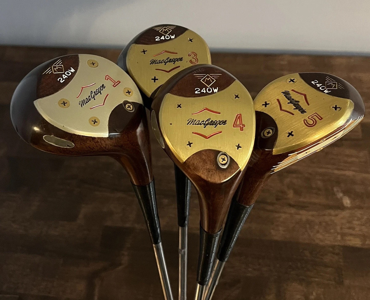 MacGregor Woods Set Vintage Golf Clubs & Shafts | eBay MacGregor Woods Set Vintage Golf Clubs & Shafts | eBay
