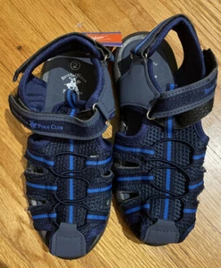 NWT Beverly Hills Polo Sandals boys size 2 youth - Picture 1 of 3