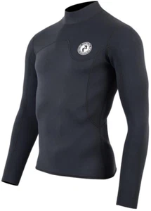 Two Bare Feet Mens Aspect Fleece Lined Thermal 2.5mm Superstretch Wetsuit top - Picture 1 of 1