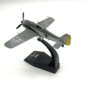 1:72 Scale Alloy Diecast Military Model Focke Wulf Fw-190 Würger Fighter Aircraf - Picture 1 of 11