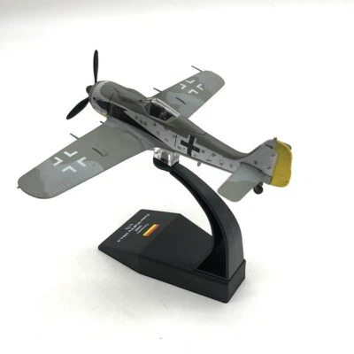Modello Militare Die-Cast 1:72 - Aereo da Caccia WWII Focke-Wulf Fw-190 Würger - Immagine 1 di 4