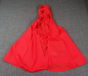 Vintage 1970s Handmade Red Riding Hood Cape - Picture 1 of 6