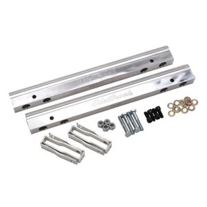 EDELBROCK PRO FLO EFI ALUMINIUM FUEL RAIL KIT FOR SMALL BLOCK CHEV V8 ED3630 - Picture 1 of 9