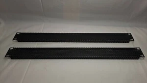 Lot of 2 Perforated Security Cover 1U tamper resistant panel  - Picture 1 of 3