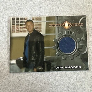 2008 Iron Man Movie Costume Card Jim Rhodes (Jeans) Terrance Howard - Picture 1 of 4