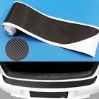 4D Carbon Fiber Car Rear Bumper Trunk Lip Guard Premium Quality Universal Fit