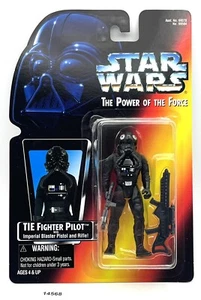 STAR WARS 1995 TIE FIGHTER PILOT 3.75" Figure MOC - Picture 1 of 2