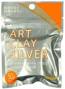 Art Clay Silver 50g Precious Metal Clay Silver Japan - Picture 1 of 1
