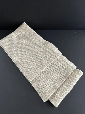 Bufanda para mujer Portolano cachemir y lana de cordero beige Foto 1 de 4