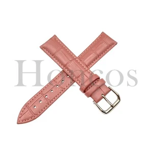 12 13 14 15 16 MM Watch Band Strap Genuine Leather Alligator Tank Buckle - Picture 1 of 97