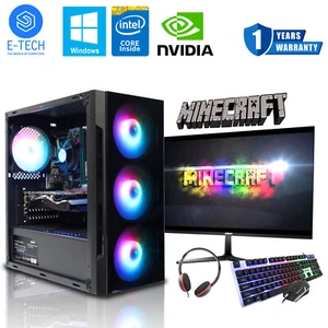 RTX Gaming PC Bundle Intel i7 16GB RAM 8GB RTX 3050 1TB + 256GB SSD - Windows 11 - Picture 1 of 8