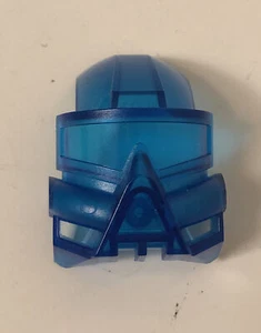 Vintage Lego Bionicle Kanohi Kaukau Mask Water Breathing 32571 Translucent Blue - Picture 1 of 4