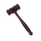 Wooden Gavel and Block Set - Great Gift for Lawyers