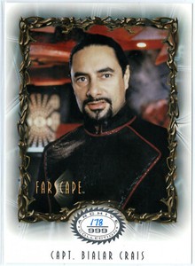 FARSCAPE 2001 FARSCAPE IN MOTION PREMIERE ARCHIVE COLLECTION AC9 CAPTAIN CRAIS