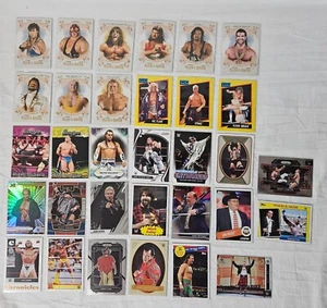 Lote de tarjetas de lucha libre. WWE, WWF, WCW y más! Leyendas. Flair, Hogan, tablero duro. - Imagen 1 de 7