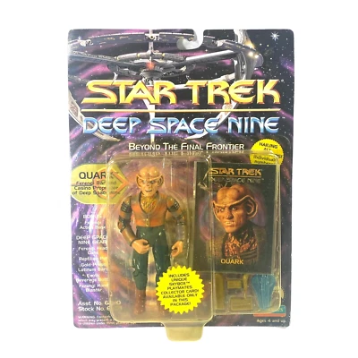 Figura de acción Playmates 1993 Star Trek Deep Space 9 DS9 QUARK #6203 ~ NUEVO SIN USAR, EN CAJA Foto 1 de 4