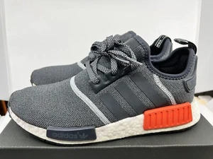 Adidas NMD R1 Black Red US9 - Picture 1 of 5