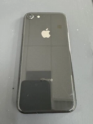 Marco de carcasa OEM para iPhone 8 con piezas pequeñas - negro grado B Foto 1 de 4