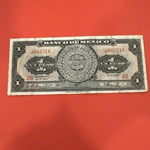 Mexico peso nota 1967 - Foto 1 di 2