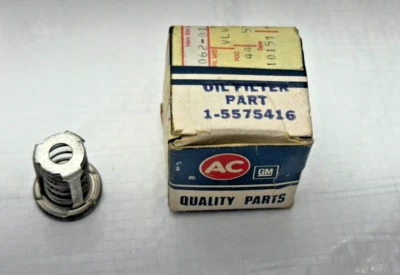 NOS GM 1969 1970 Chevrolet Corvette 427 Oil Filter Bypass Valve New Old Stock - Image 1 of 4