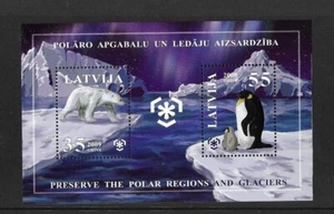 Latvia 2009 MNH Preserve Polar Regions & Glaciers MS 747 - Picture 1 of 1