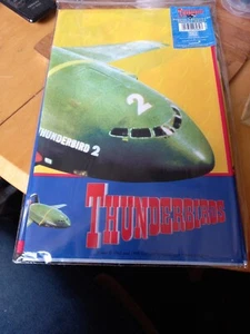 Vintage Thunderbirds Party Kunststoff Tischdecke 180 x 120 cm ~ Neu in Packung - Bild 1 von 3