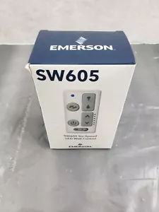 New EMERSON SW605 UNIVERSAL CEILING FAN LIGHT WALL MOUNT REMOTE CONTROL KIT - Picture 1 of 3