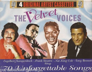 HUMPERDINCK/BENNETT/SINATRA/COLE - The Velvet Voices (Four Cassette Album Set) - Picture 1 of 1