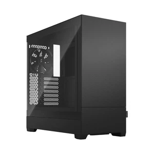 Fractal Design Pop Silent Black - Tempered Glass Clear Tint – Bitumen Panel and - Afbeelding 1 van 9