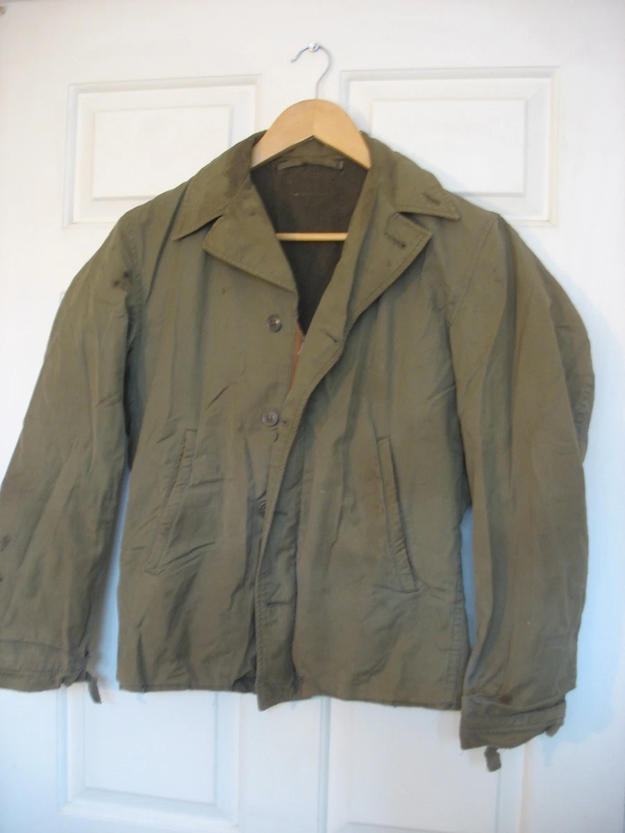 Usn Deck Jacket In Original Ww2 Collectible Us Uniforms for sale