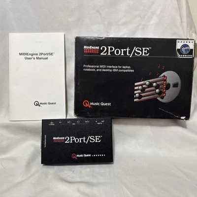 OPCODE interface MIDIEngine 2Port/SE for Windows 95 & 3.1 Music Quest 1993 - Image 1 of 4