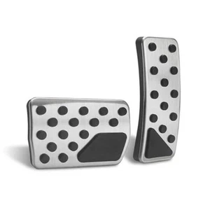 Foot Accelerator Gas Brake Pedal Cover For Jeep Grand Cherokee Pedal Silver - Picture 1 of 7