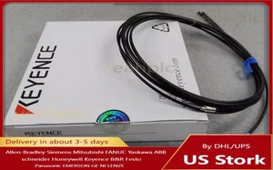 New Keyence Pair FU-7F FU7F Straight Thrubeam Transmissive Fiber Optic Unit. E3 - Picture 1 of 1