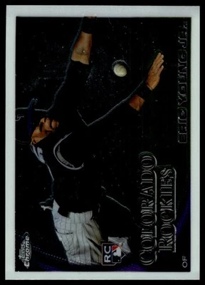 2010 Topps Chrome Eric Young Jr. #171 - Image 1 of 2