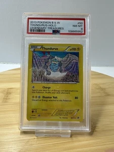 2013 Pokemon B&W Legendary Treasures #50 Thundurus Holo PSA 8 - Picture 1 of 6