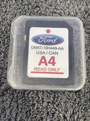 FORD LINCOLN A4 SYNC GPS NAVIGATION MAP SD CARD USA CANADA DM5T-19H449-AA - Image 1 of 3
