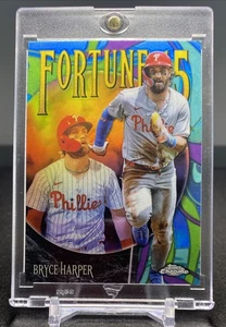 2025 Topps Chrome Bryce Harper Fortune 15 #F15-6 Phillies - Picture 1 of 1