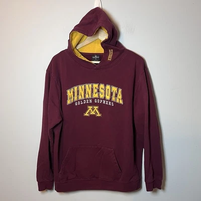 Minnesota Golden Gophers Hoodie Men’s XL Maroon Gold Sweatshirt Colosseum NCAA - Image 1 of 4