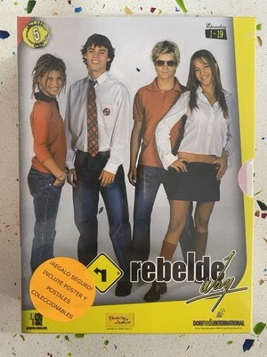 RBD REBELDE WAY TEMPORADA 1 - 5 DVD NUEVO - CAPITULOS 1 AL 19 + POSTER + FOTOS - Imagen 1 de 4
