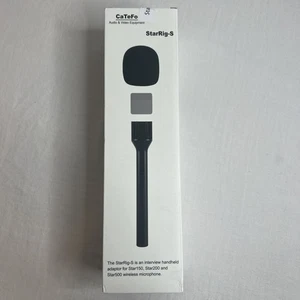 CateFo Starrig-S Microphone Interview GO Handheld Adapter w Foam for Wireless - Picture 1 of 5