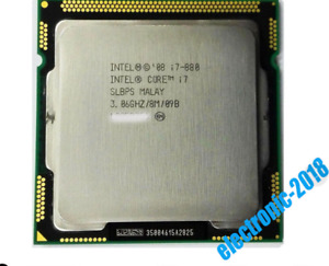 Intel Core i7-880 3.06GHz 4-Core 8M LGA 1156 95W Lynnfield CPU Processor