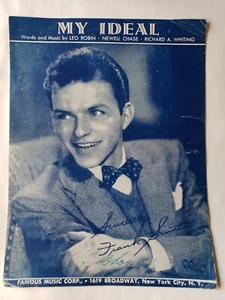 Frank Sinatra Sheet Music. My Ideal (1930). I Couldn't Sleep a Wink Last Vintage - Picture 1 of 9