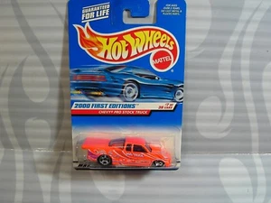 2000 HOT WHEELS ''FIRST EDITIONS'' #067 = CHEVY PRO STOCK TRUCK = ORANGE , 0910 - Picture 1 of 2