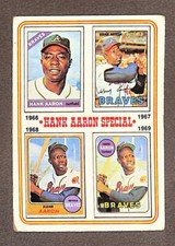 1974 Topps #5 Hank Aaron Special